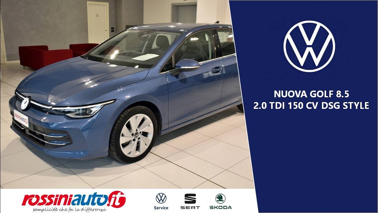 Volkswagen Nuova Golf 8.5 diesel 2.0 TDI 150 Cv DSG Style usata in pronta consegna