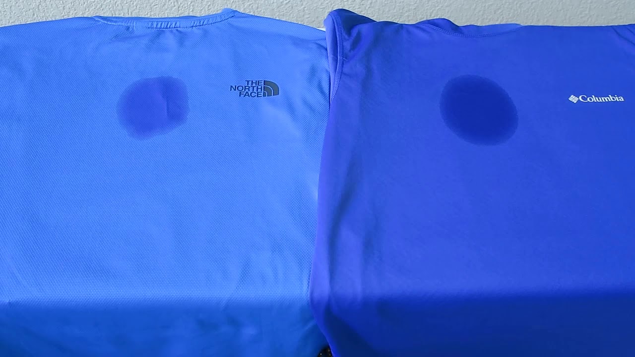THE NORTH FACE vs COLUMBIA   Flashdry vs Omniwick