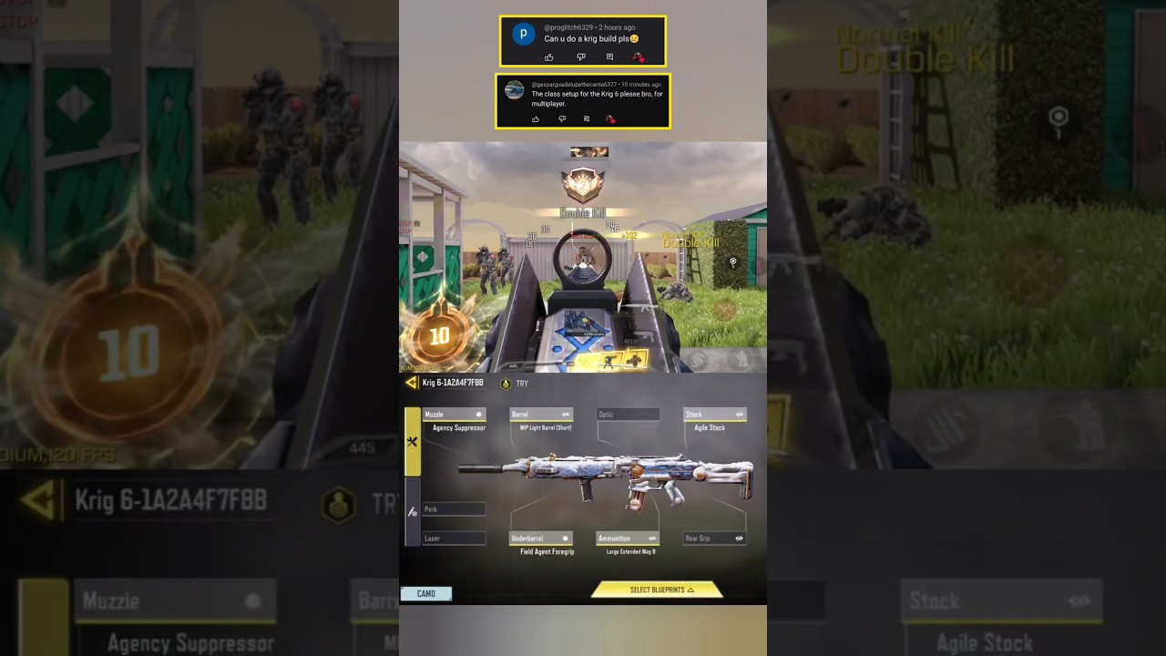 Best Krig 6 Build - New season 6 COD MOBILE 2025