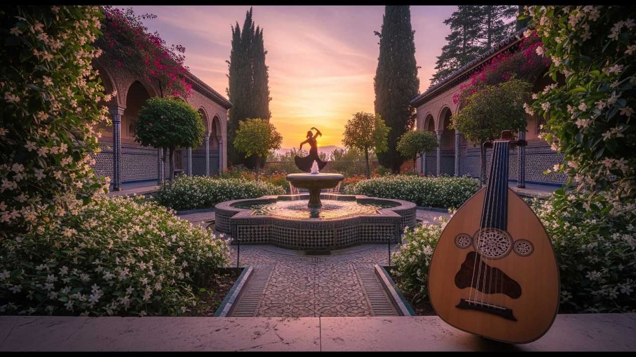 Relaxing Flamenco Guitar & Arabic Oud | Fusion for Relaxation