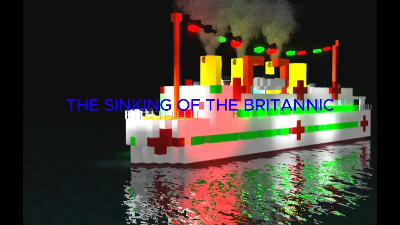 THE SINKING OF THE BRITANNIC SLEEPING SUN