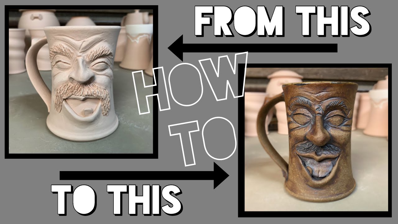 How To Use Red Iron Oxide Wash On Pottery