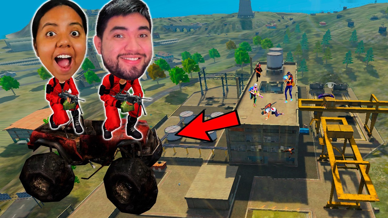 EL RETO DEL CARRO MONSTER CAMPERO EN FREEFIRE