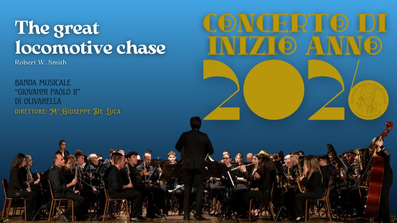 THE GREAT LOCOMOTIVE CHASE - Robert W. Smith - Banda Musicale 