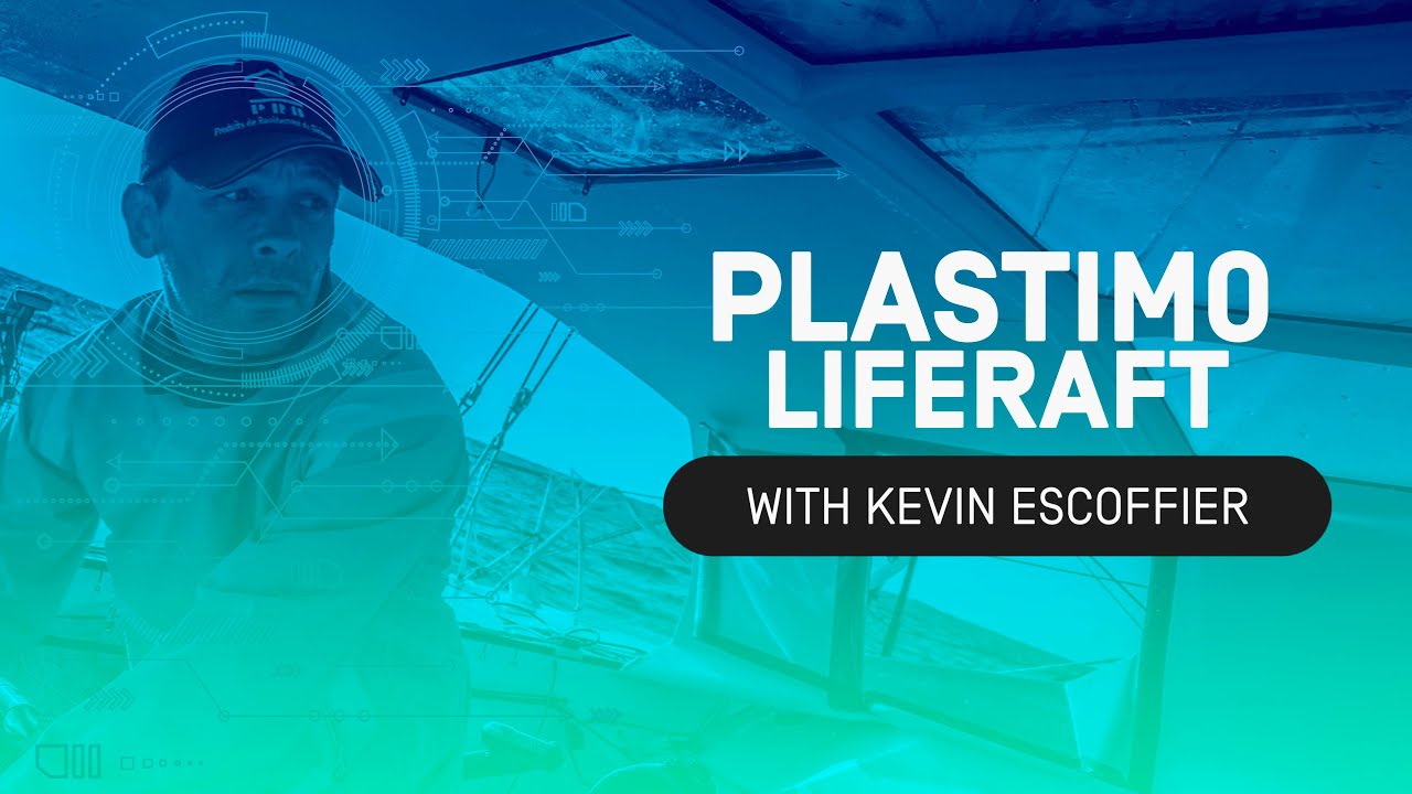 The new Plastimo liferaft with Kevin Escoffier - IMOCA