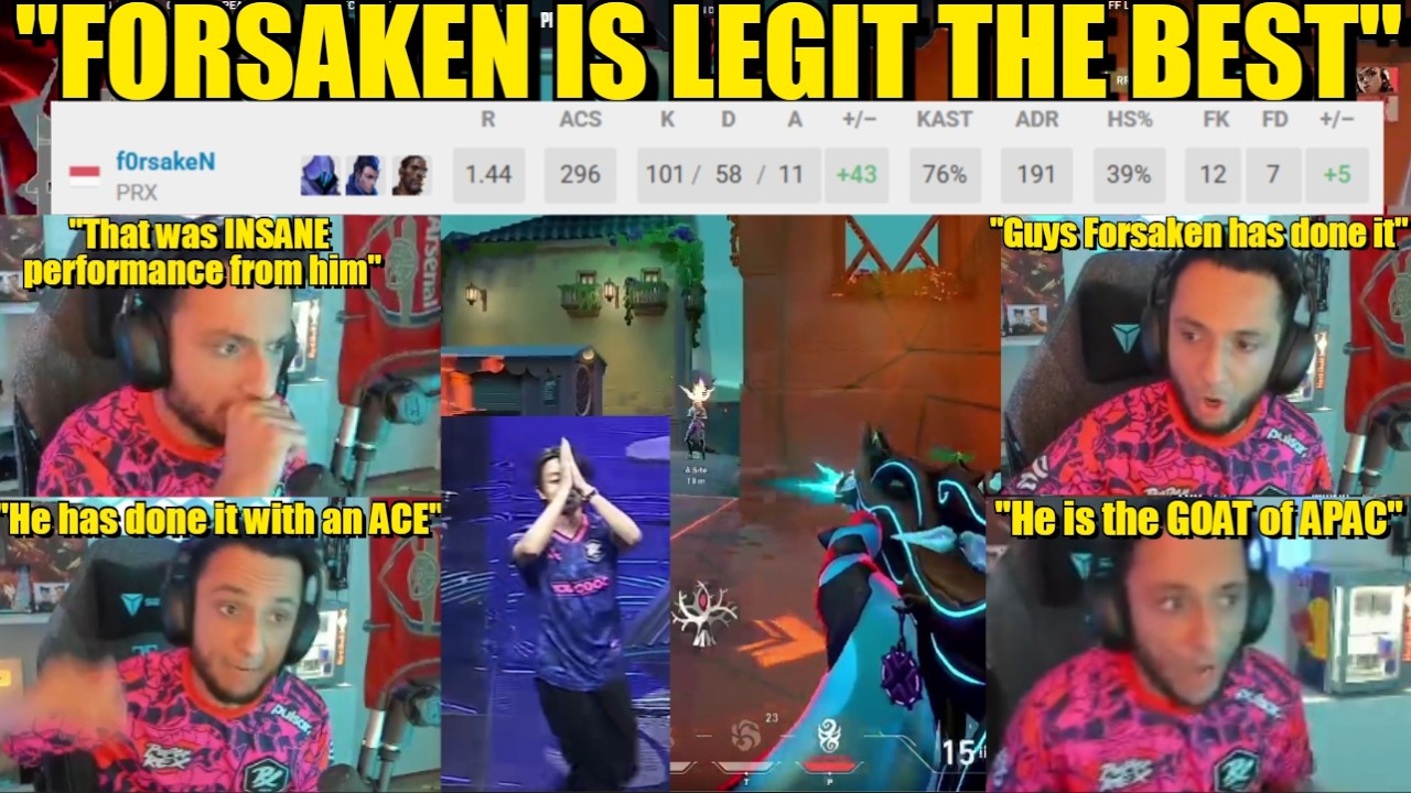 f0rsakeN Went GOD MODE When PRX Needed Him Most