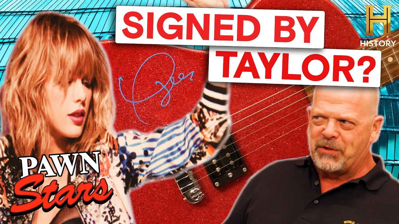 $4,000 TAYLOR SWIFT SIGNED GUITAR?! | Pawn Stars (S24)