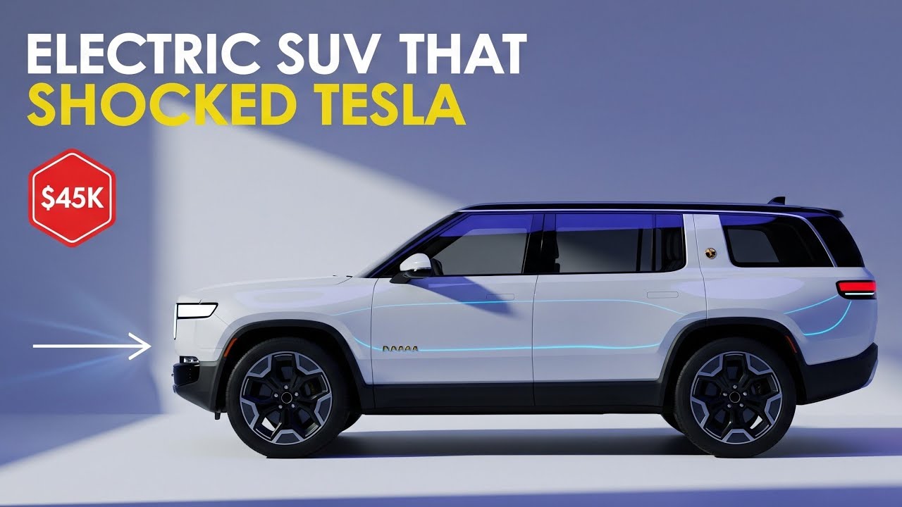 Rivian R2 2027 — электрический внедорожник за 45 000 долларов, который меняет всё