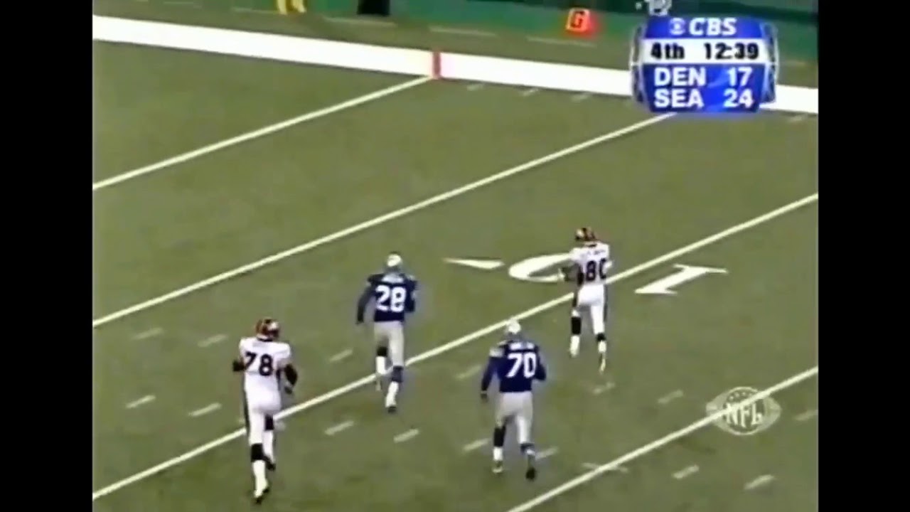 Rod Smith Rushing Touchdown Vs Seattle (2000)