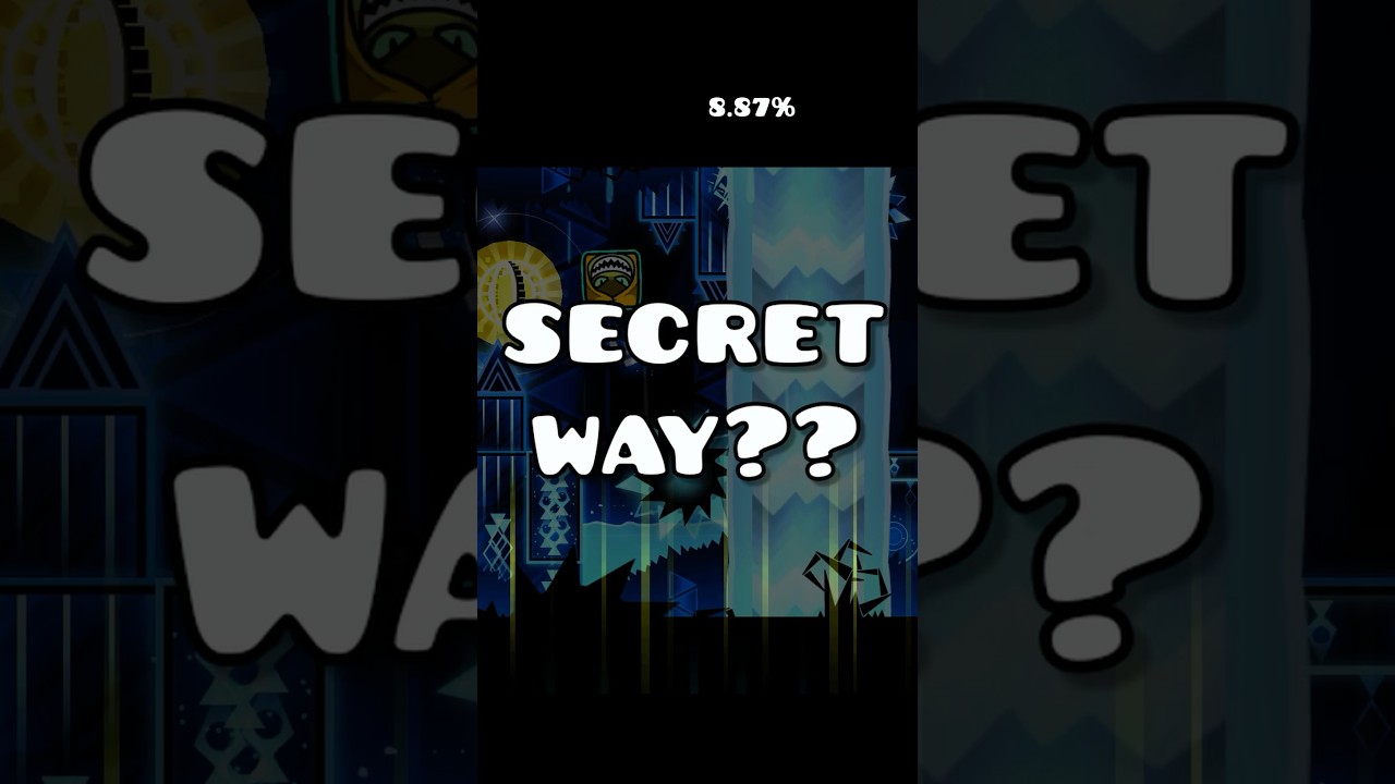 СЕКРЕТ В TIDAL WAVE!? #geometrydash #шорты