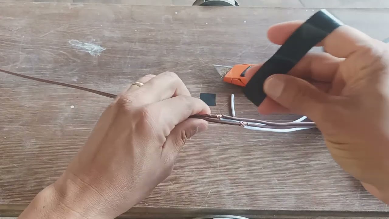Como fazer varal de lâmpadas