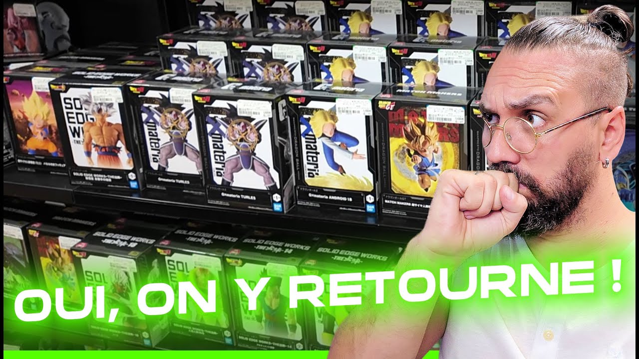 VOUS me l'avez DEMANDÉ, voici un VLOG FIGURINE dans un BOOK OFF ! - Japon