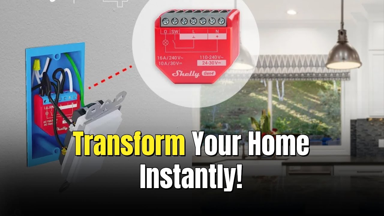 Shelly Gen4 Devices Are Here: Multi-Protocol Smart Home Power!