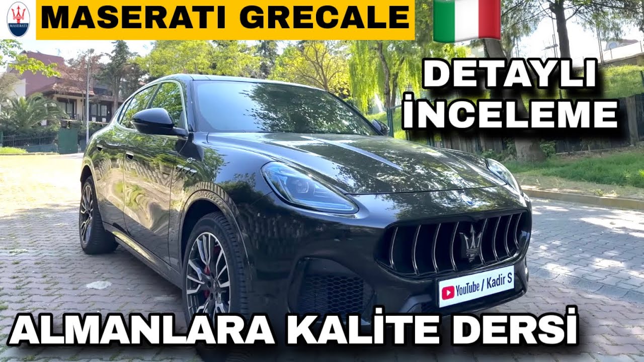 Обзор Maserati Grecale Depth. Чем Porshe Macan лучше? (английские субтитры)