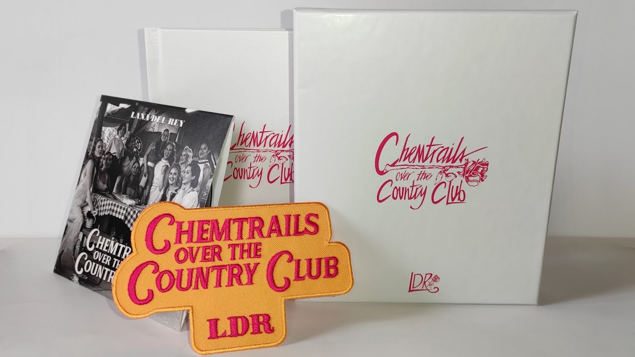 Lana Del Rey - Chemtrails Over The Country Club / unboxing cd Box Set /
