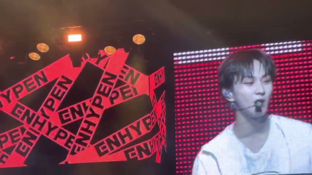 ENHYPEN Manifesto Tour in Anaheim - Talking Ment 5