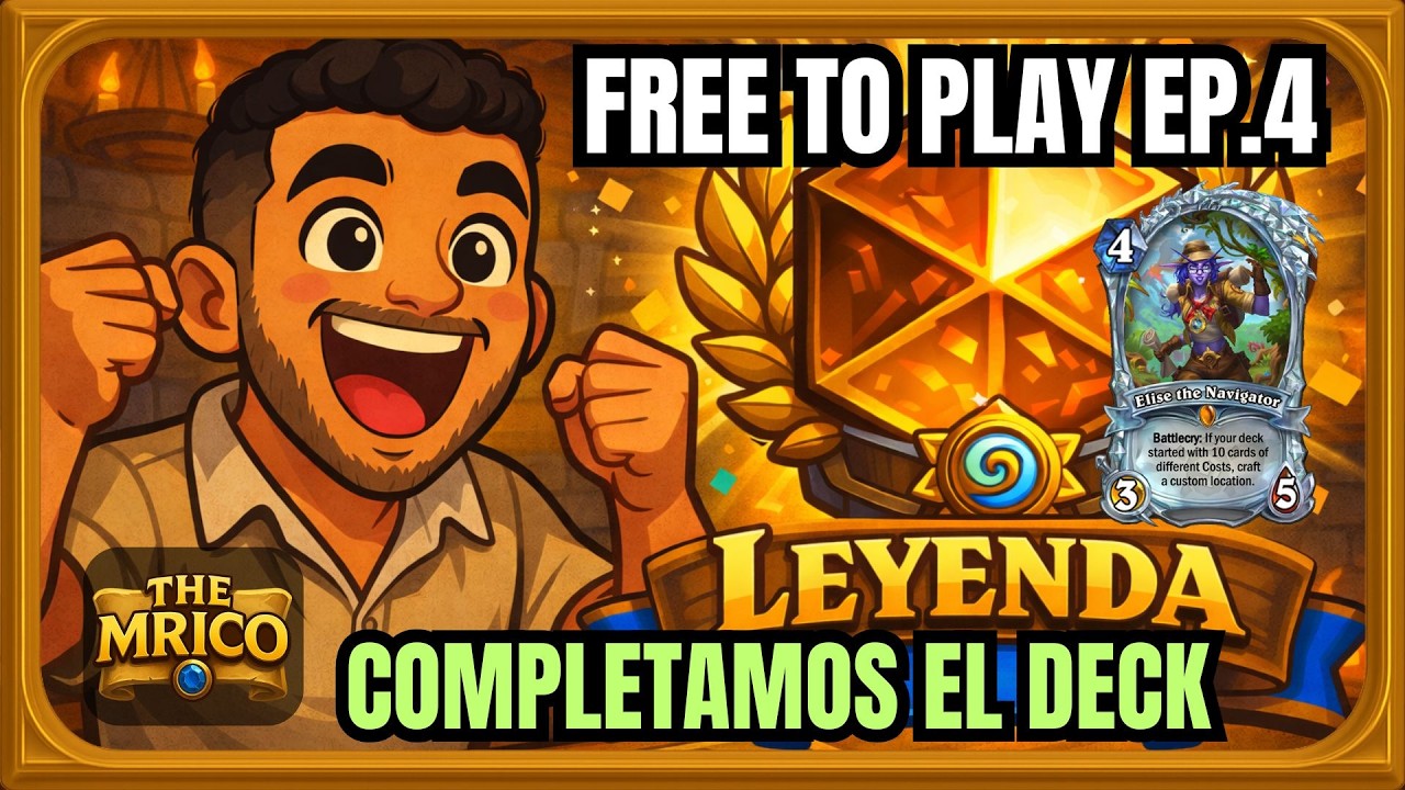 LEYENDA FREE TO PLAY EP 4!! 🔥 OPTIMIZAMOS EL DECK!![Hearthstone]