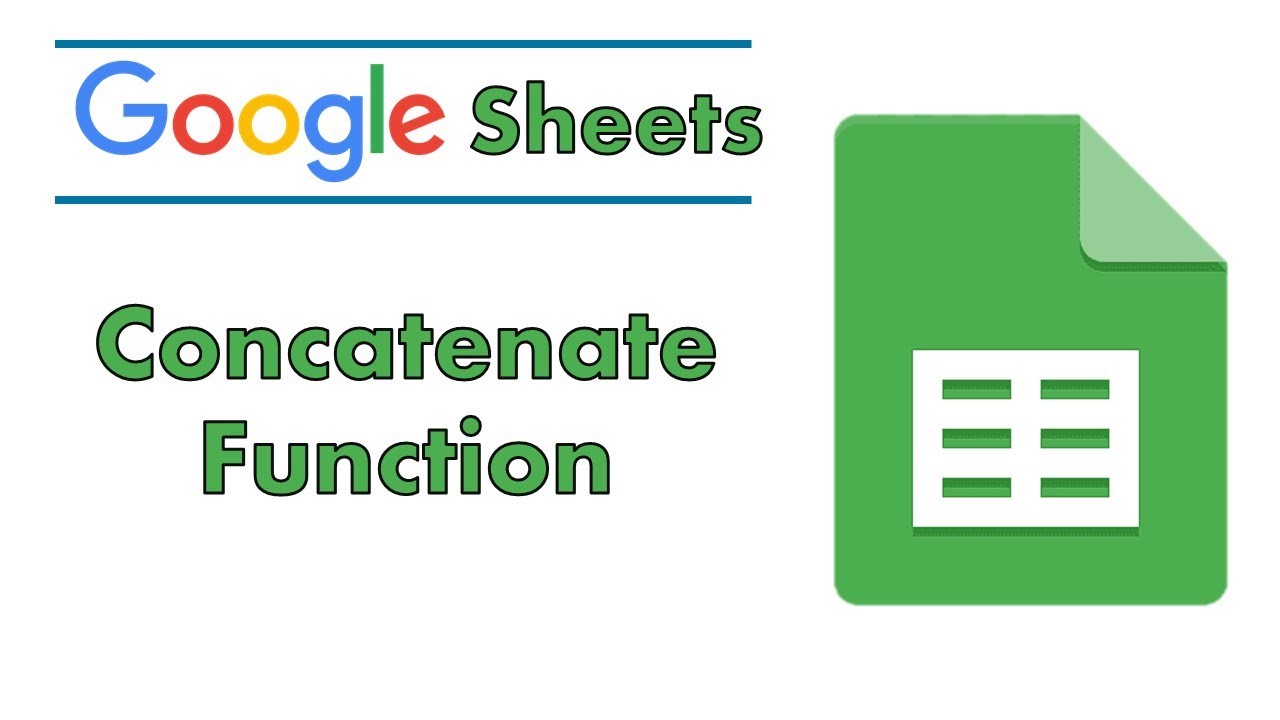 Google Sheets: руководство по функции конкатенации
