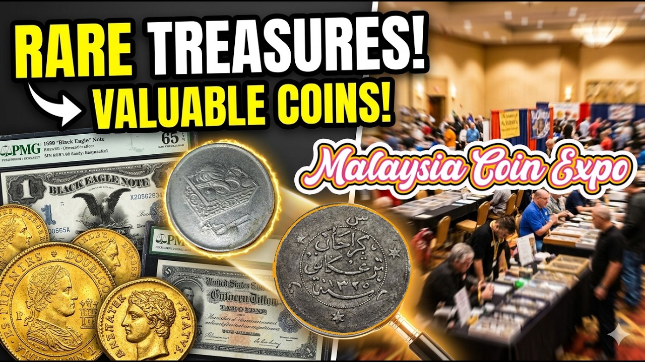 Rare Treasures Valuable Coins |  International Numismatic Fair Oct 2024 | Malaysia