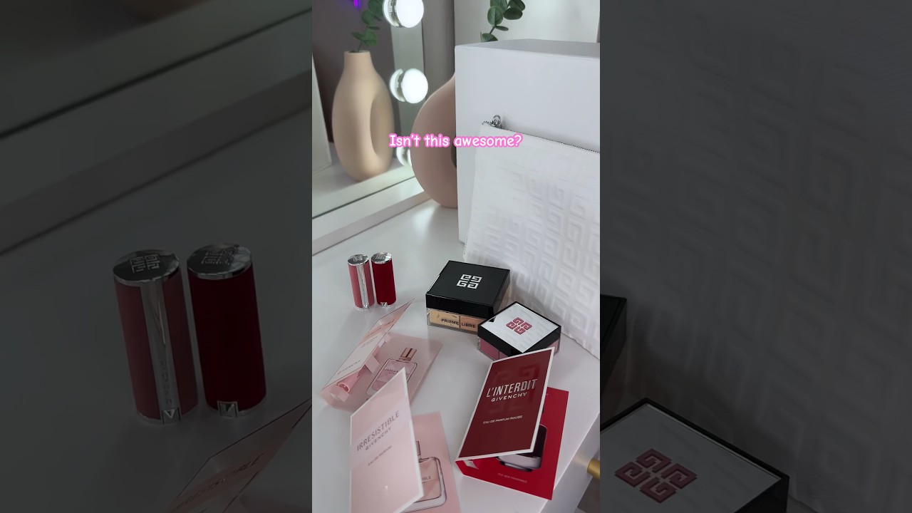Trying Givenchy Beauty Rewards Program(with freebies) #givenchybeauty