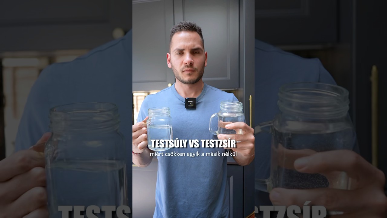 Testzsír vs Testsúly vesztés!