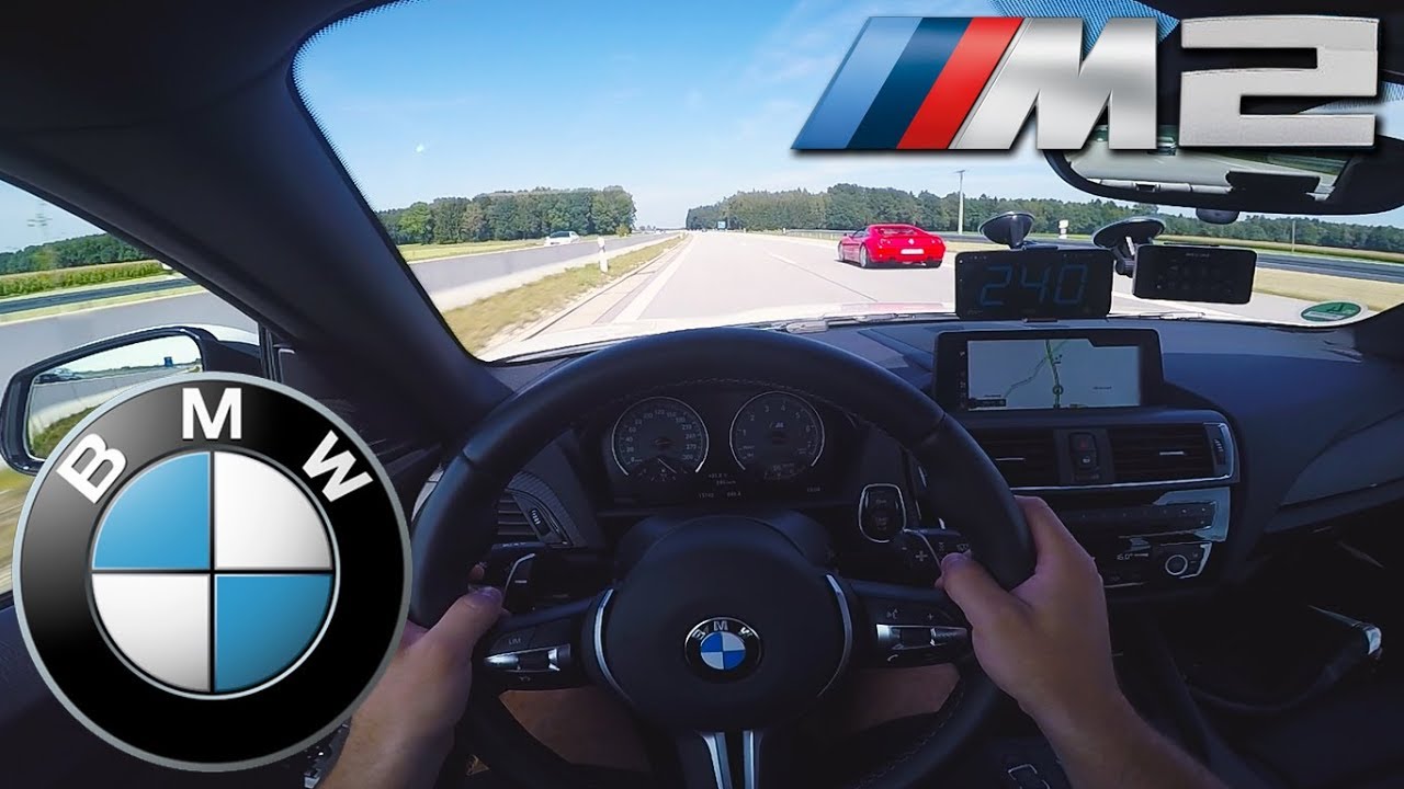 BMW M2 (370Hp) TOP SPEED on German Autobahn✔