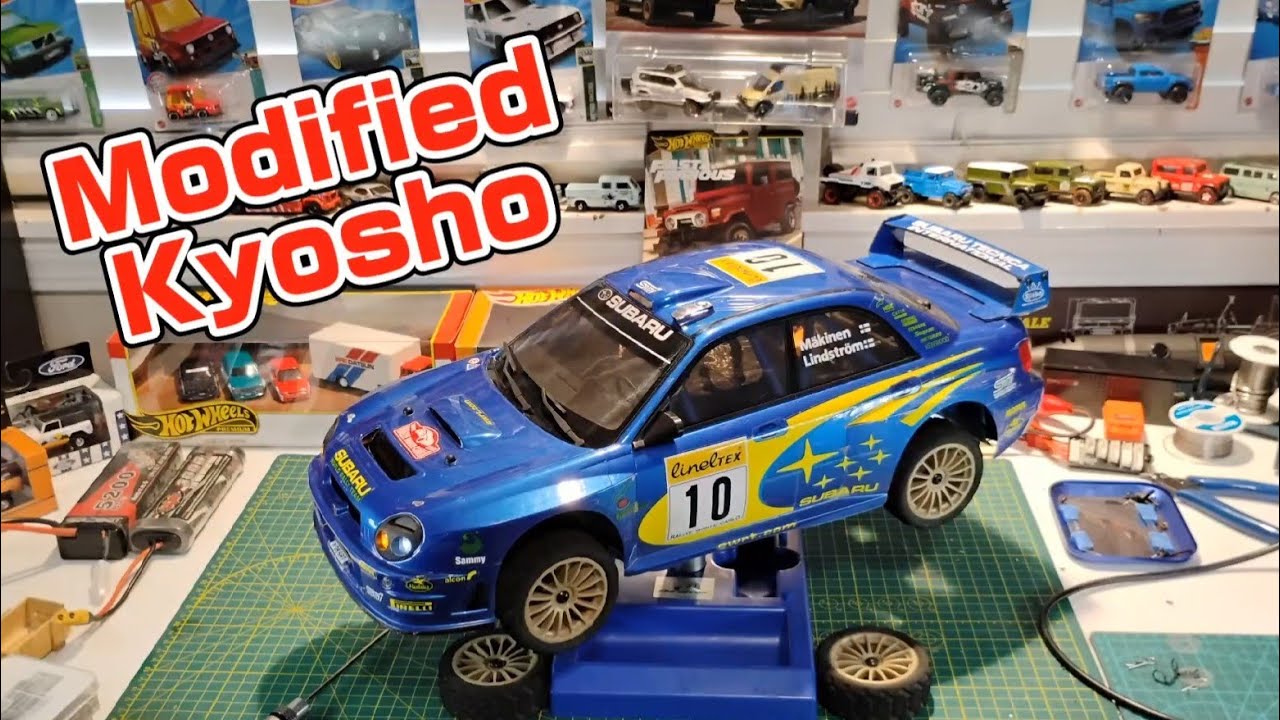 Kyosho Fazer MKII 2002 Subaru WRC Impreza Mods