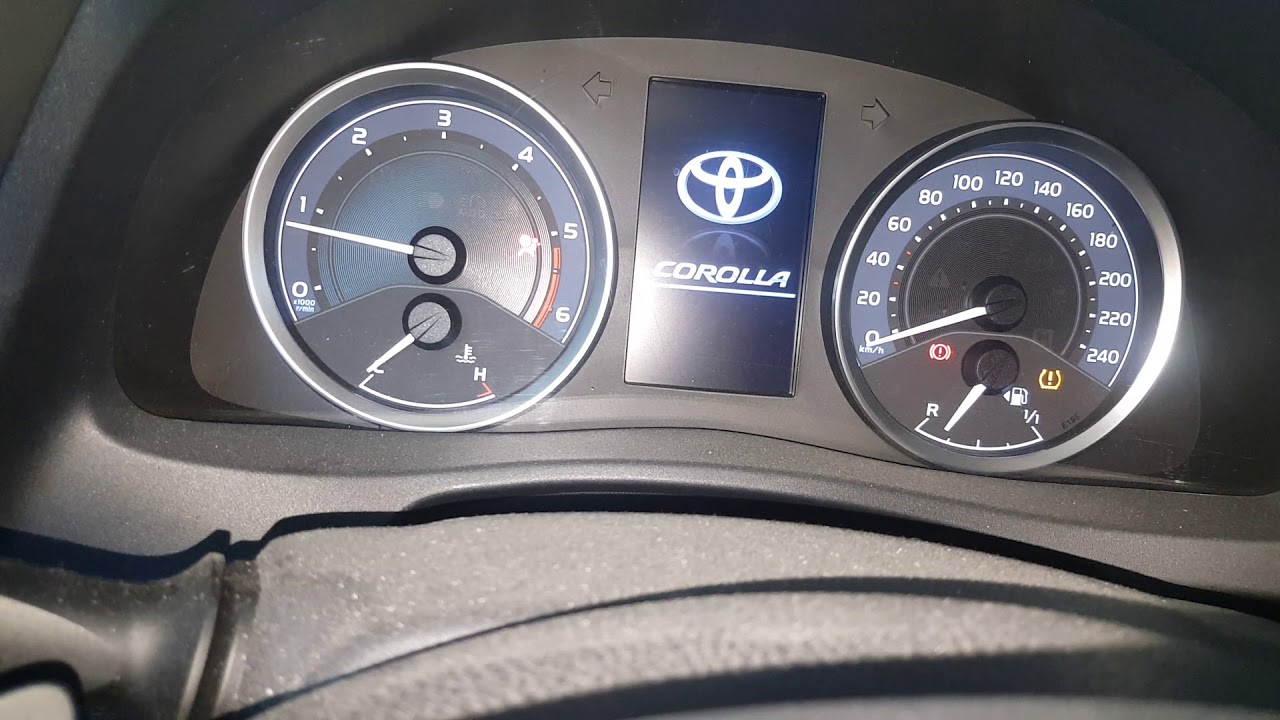Toyota Corolla lastik basınç uyarısı sıfırlama