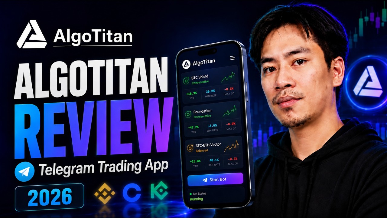 Обзор AlgoTitan: как работает эта Telegram-платформа для криптотрейдинга?