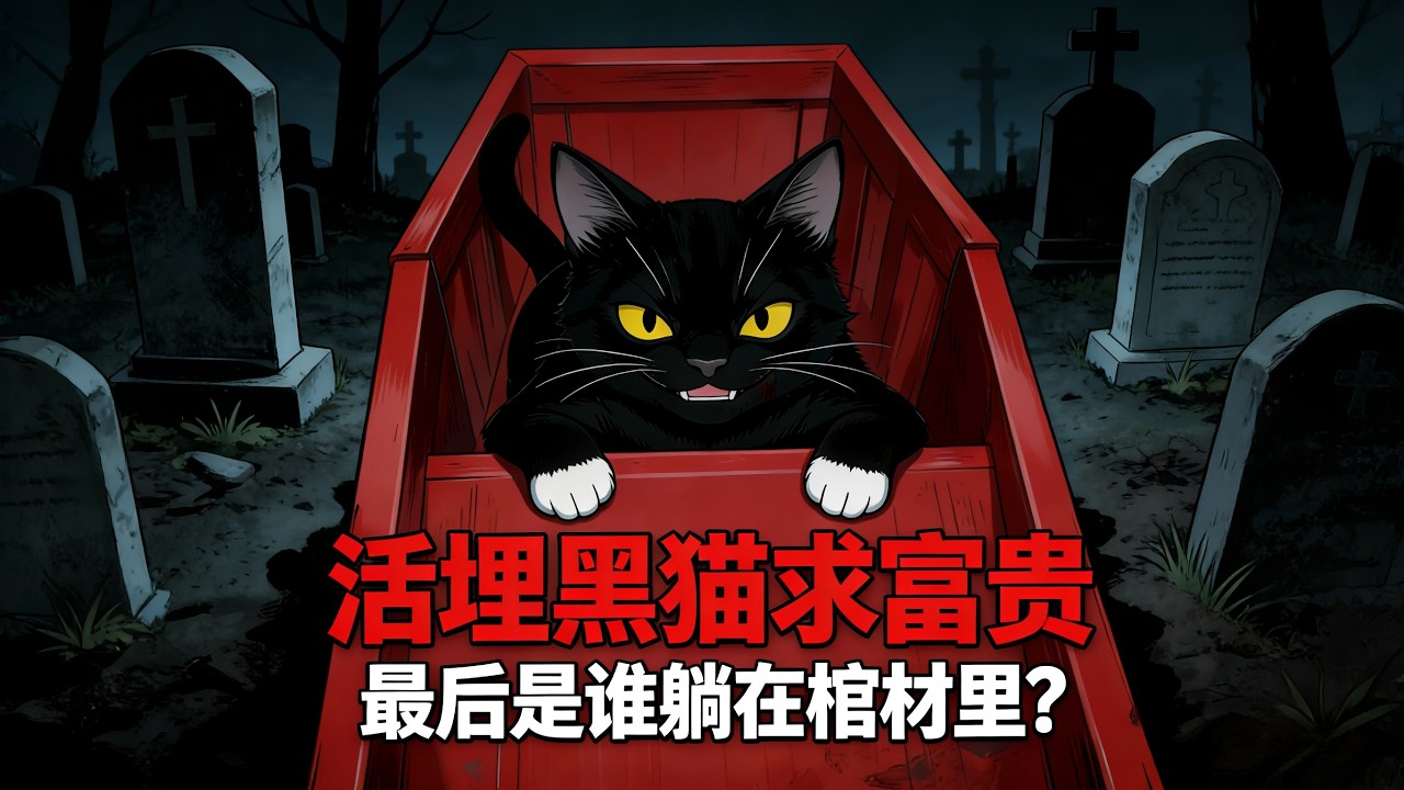 【完結文】活埋黑貓求富貴，猜猜最後是誰躺在了棺材裡？