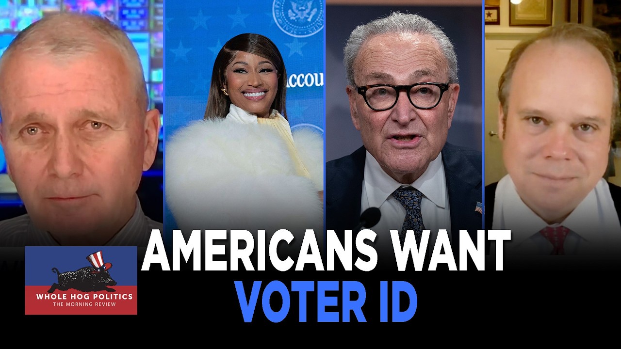 Chuck Schumer SLAMMED On Voter ID | WHOLE HOG POLITICS