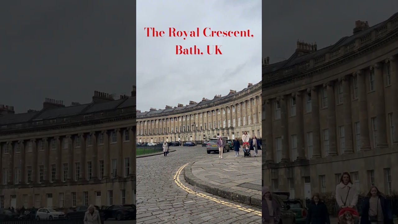 The Royal Crescent at Bath, U.K. #england #english #bathcity #cityofbath