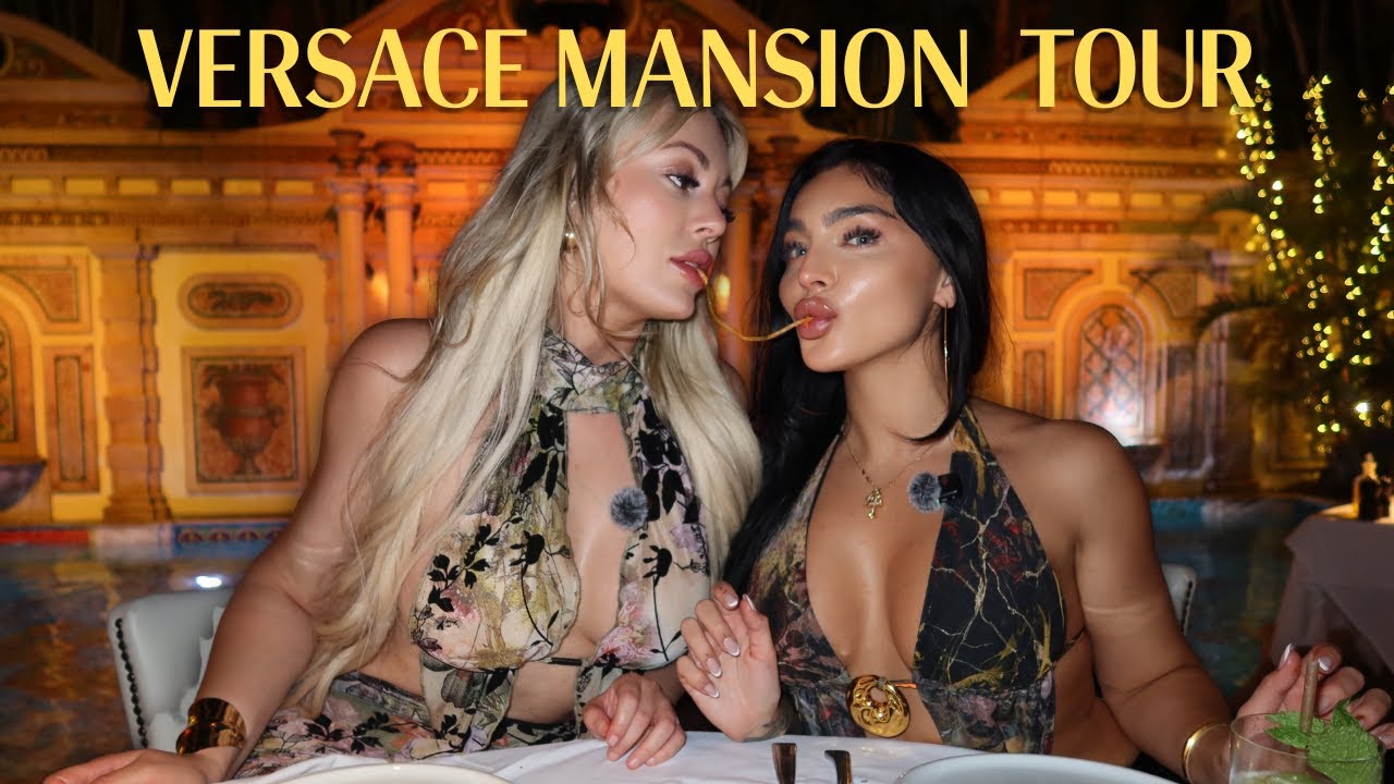 Versace Mansion Tour and Restaurant Review / Staying in Gianni Versace's Room!
