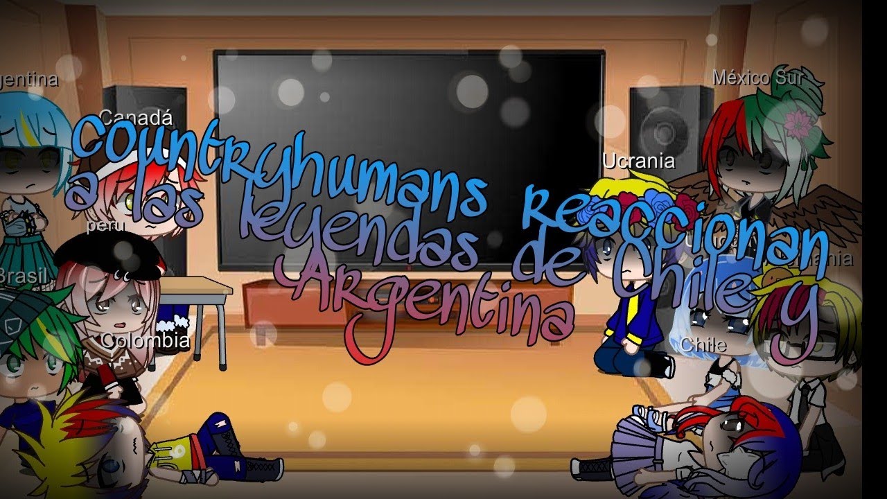 countryhumans reaccionan a las leyendas de Chile y Argentina/#3 | yushurika 27
