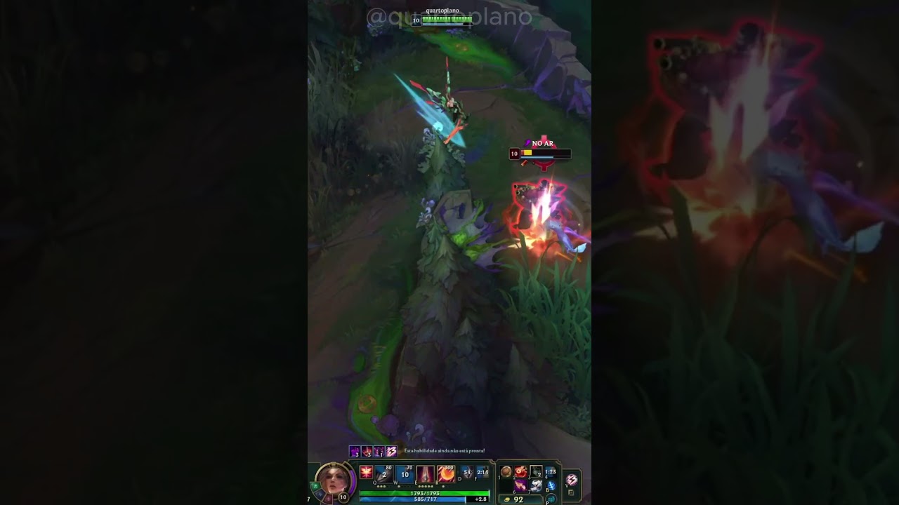 NAMI 1 V 9 ! #leagueoflegends #quartoplano #paravoce #kayle