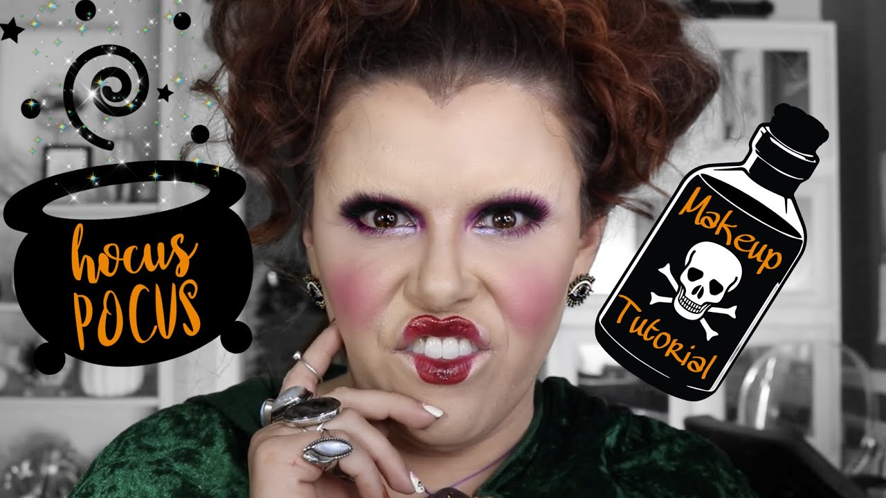 Hocus Pocus Makeup Tutorial | Winnifred Sanderson
