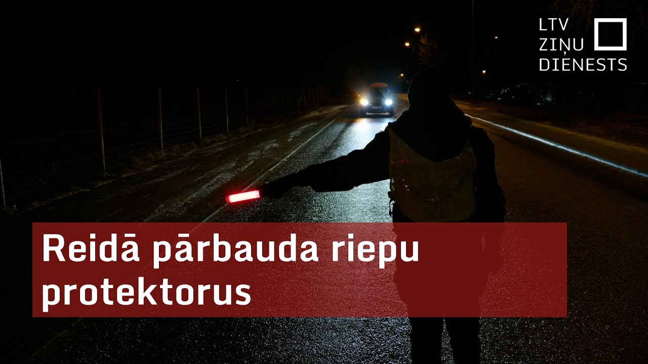 Reidā pārbauda riepu protektorus