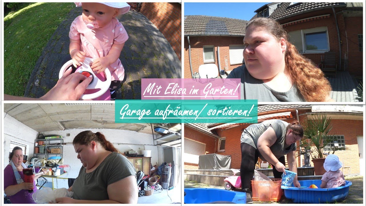 Mit Elisa im Garten! || Endlich Sommer! || Vlog! || Reborn Baby Deutsch || Little Reborn Nursery