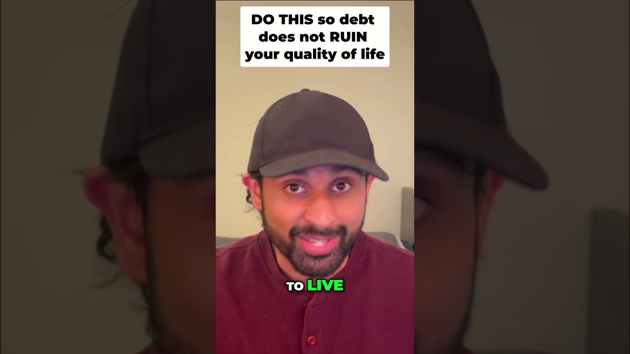 Debt can RUIN your quality of life! 