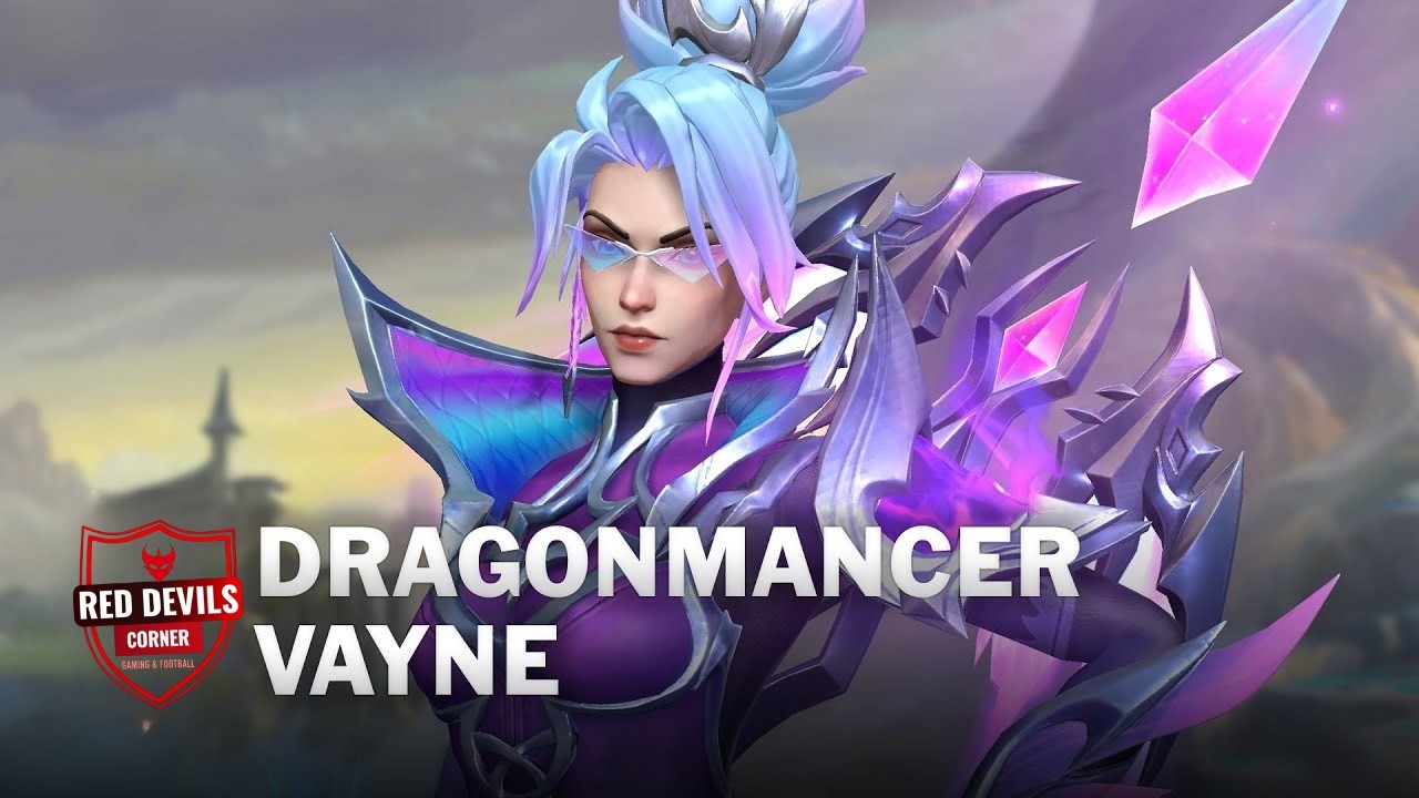 Wild Rift Dragonmancer Vayne Skin Spotlight