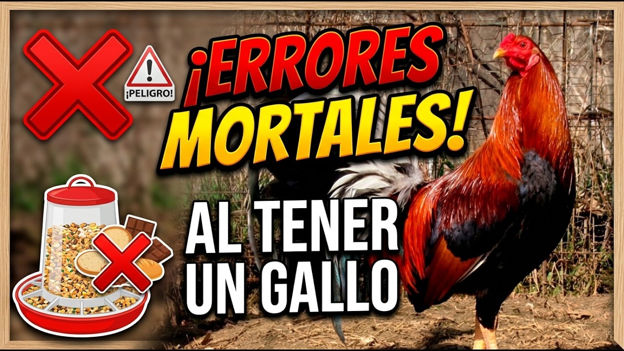 Los Errores Fatales que Debes Evitar para Tener un Gallo de Élite.