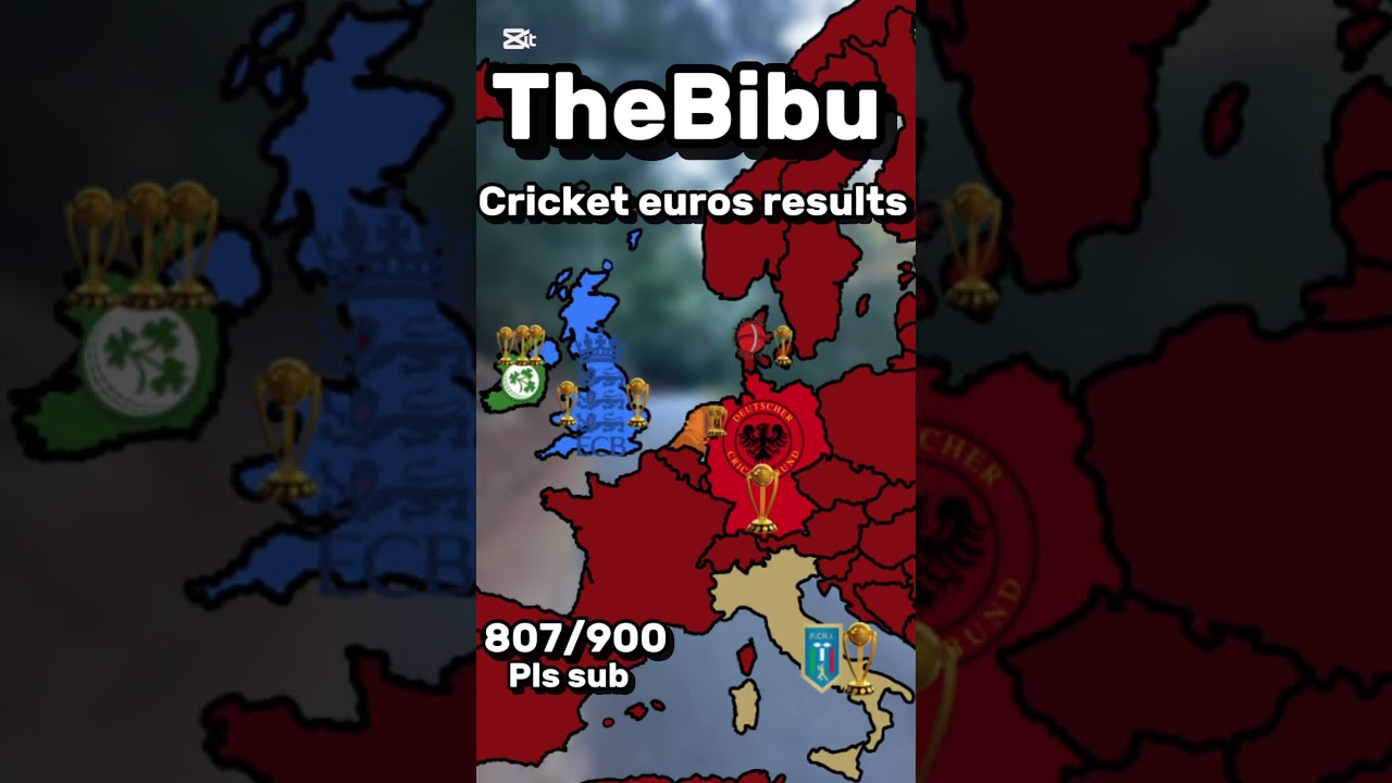 Cricket euros result 