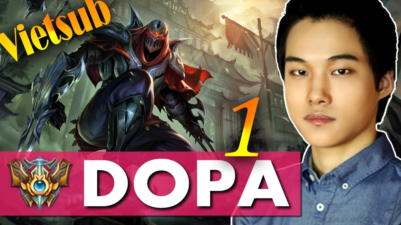 [Vietsub] Nghe Dopa Chia Sẽ Kinh Nghiệm Chơi Zed Để Leo Rank Cuối M&ugrave;a N&agrave;o - phần 1 - Dopa stream