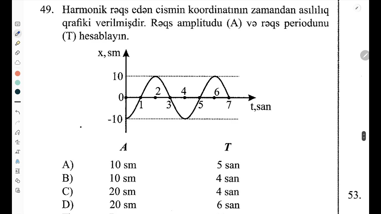 12.01.2025.Güvən sınaq 5 .X sinif.1və 4 cü qrup fizika.fizikadərsi.mizan.