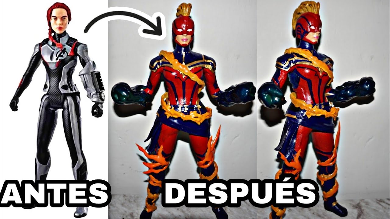 CAPTAIN MARVEL | ENDGAME | CUSTOM TITAN HERO | STREET PLAY