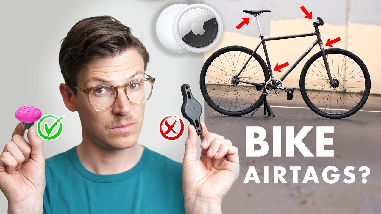 Держатель Apple AirTag для велосипедов | Обзор скрытых креплений для велосипедов