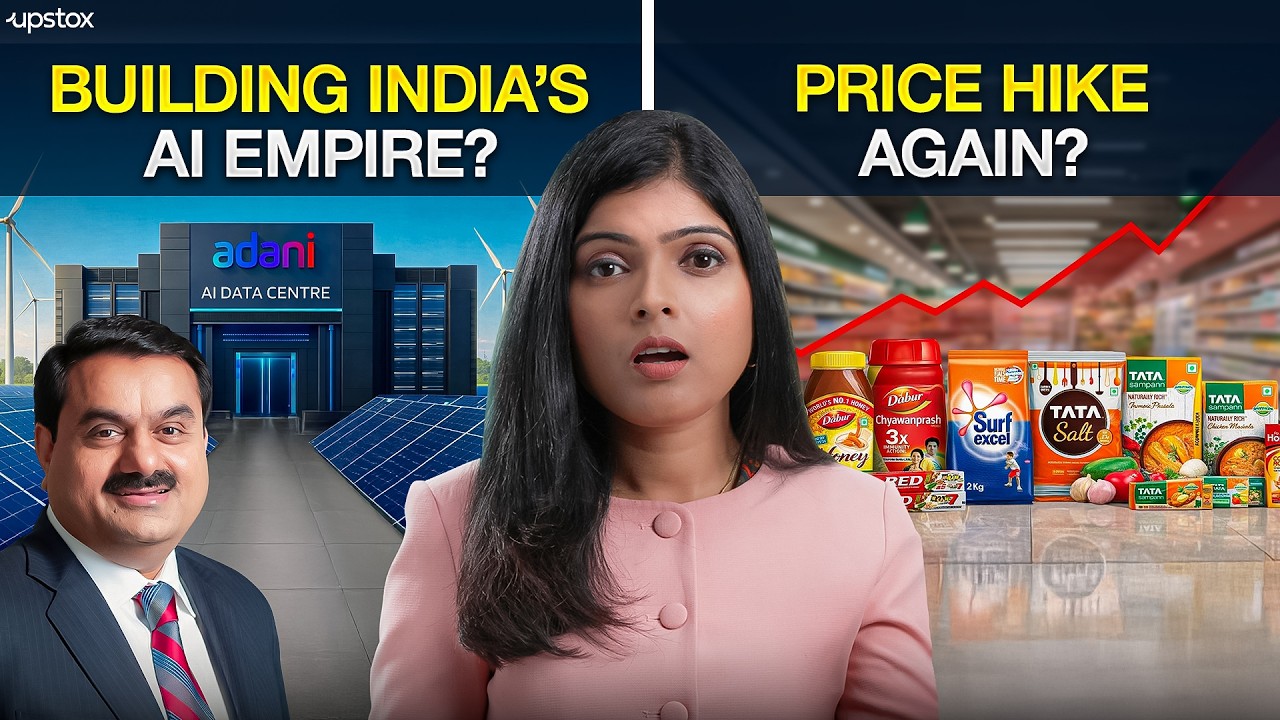Is Adani Building India’s AI Empire? $100B Plan Explained | Markets Today #167 | Upstox
