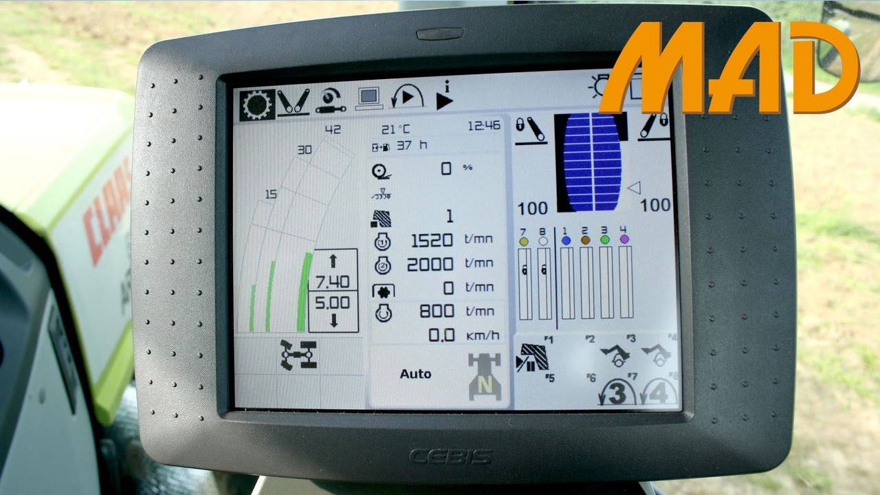 Claas Arion 650 Cmatic | comandi cabina