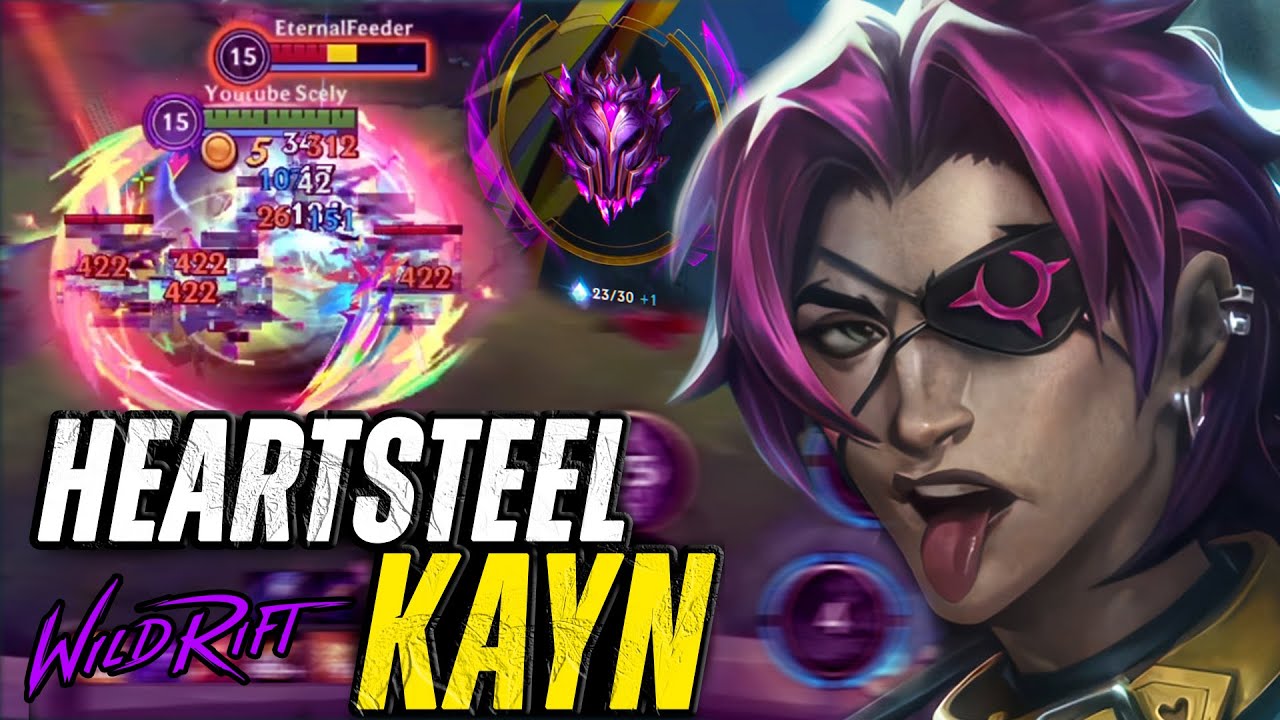 MÜKEMMEL SKİL EFEKTLİ HEARTSTEEL KAYN !! - Wild Rift