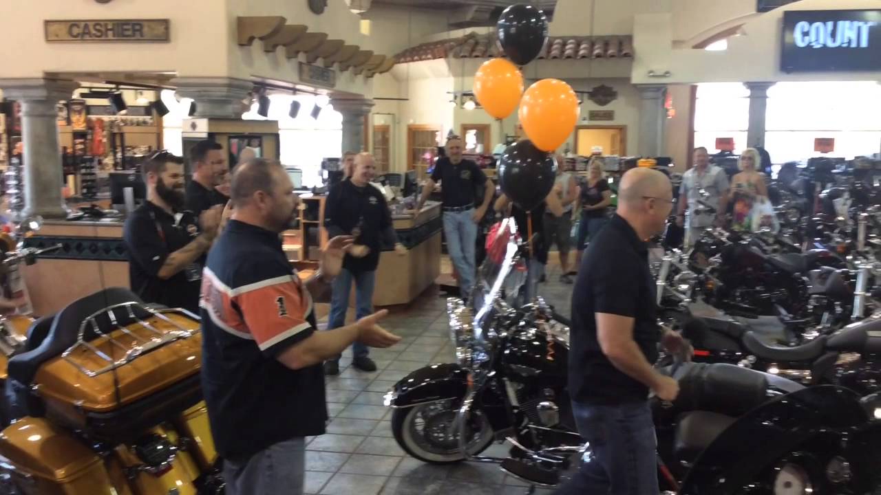 Surprise Birthday Motorcycle